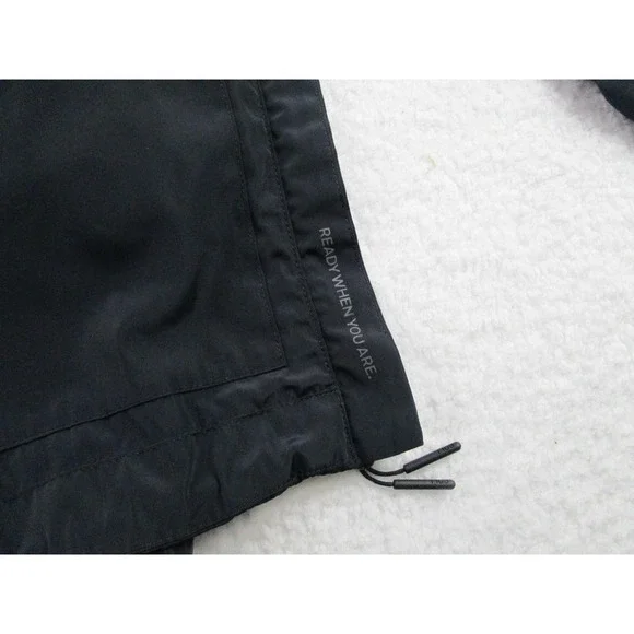 FIGS Jacket Mens XL Black Technical Collection‎ Hooded Windbreaker Outdoor Coat